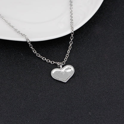 Mother&#39;s Day Necklace New Fashion Alloy Jewelry Necklace Heart Pendant Wholesale