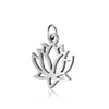 5 PCS/Package 10*17mm 16.5*19mm Metal Tai Chi Lotus Pendant