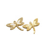 5 PCS/Package 22*20MM 26*18mm 28*21mm Hole 1~1.9mm 304 Stainless Steel Zircon Tortoise Dragonfly Butterfly Pendant