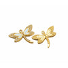 5 PCS/Package 22*20MM 26*18mm 28*21mm Hole 1~1.9mm 304 Stainless Steel Zircon Tortoise Dragonfly Butterfly Pendant