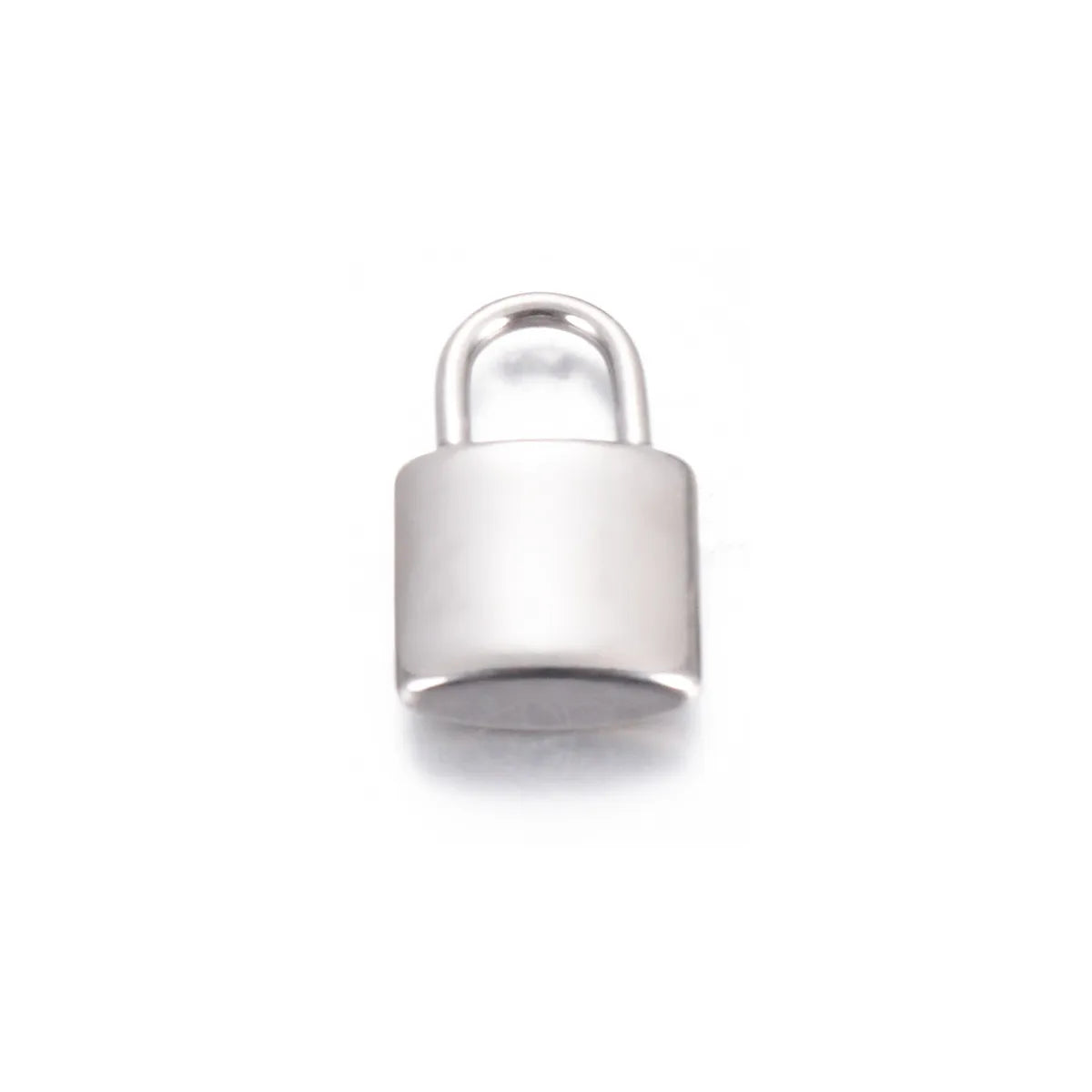 5 PCS/Package 304 Stainless Steel Lock Pendant