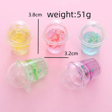 5 PCS/Package 32*38mm Hole Under 1mm Resin Cup Pendant