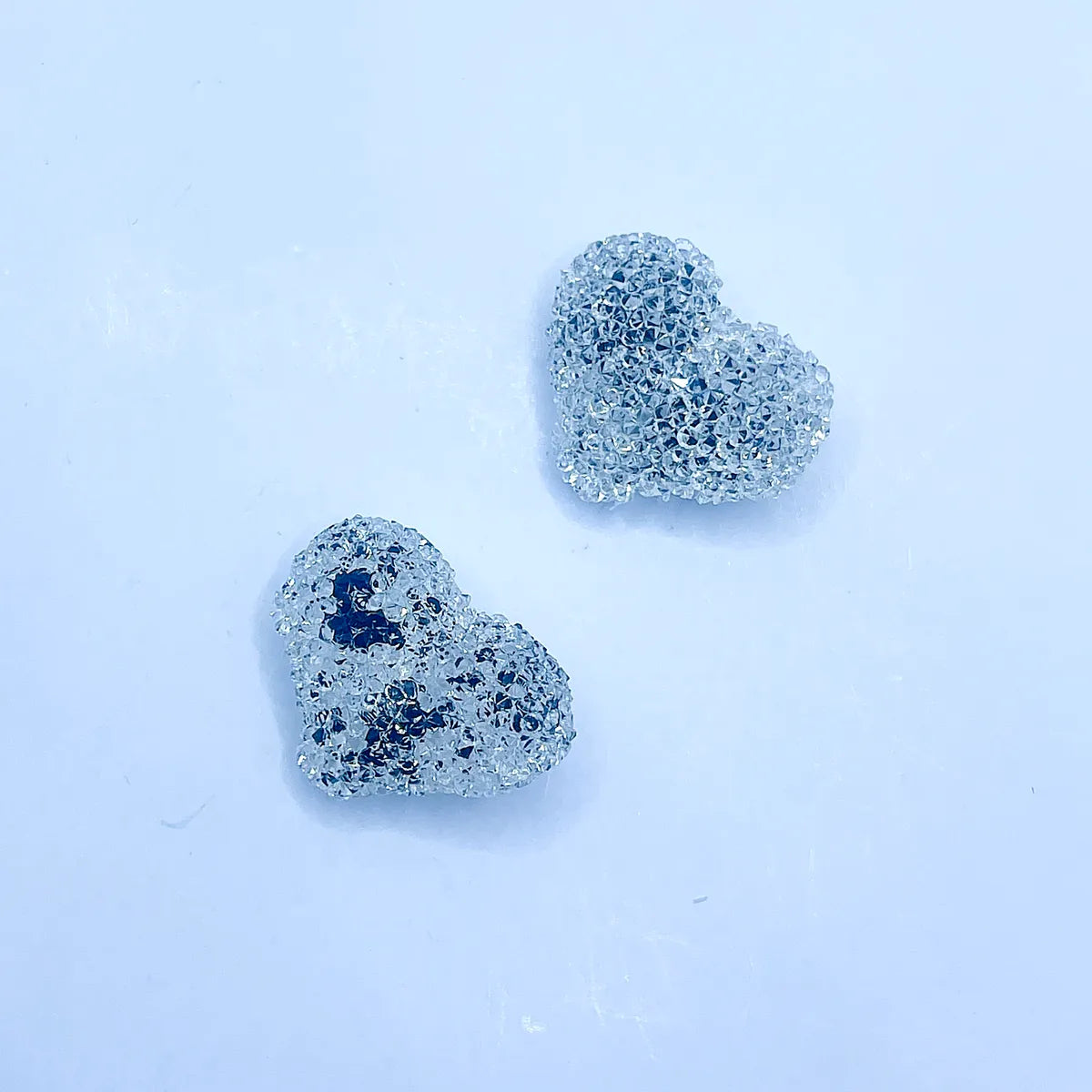 5 PCS/Package Hole 1~1.9mm Synthetic Resin Heart Shape Beads