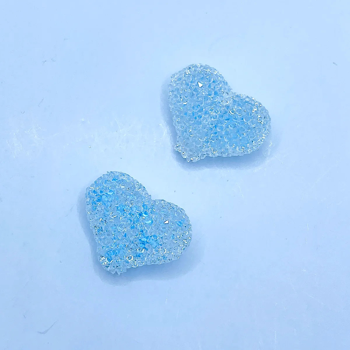 5 PCS/Package Hole 1~1.9mm Synthetic Resin Heart Shape Beads