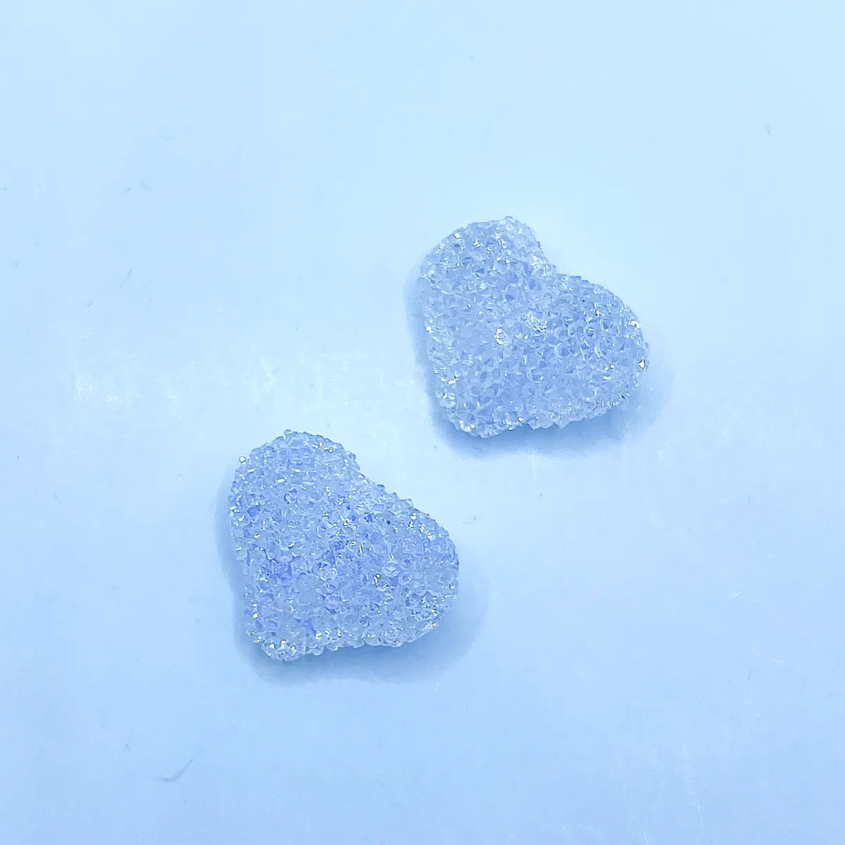 5 PCS/Package Hole 1~1.9mm Synthetic Resin Heart Shape Beads