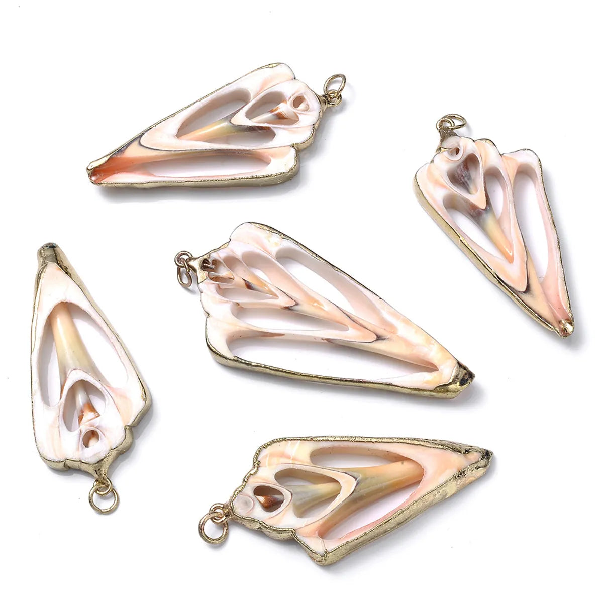 5 PCS/Package Shell Conch Shell Pendant