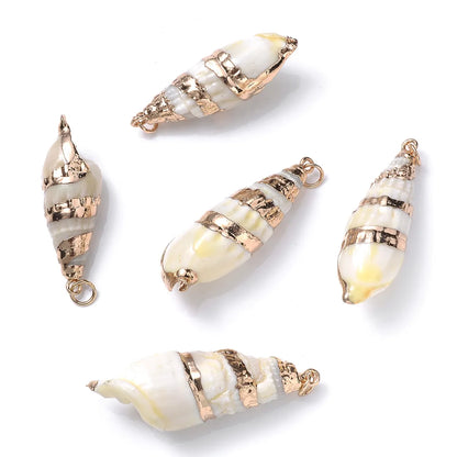 5 PCS/Package Shell Conch Shell Pendant