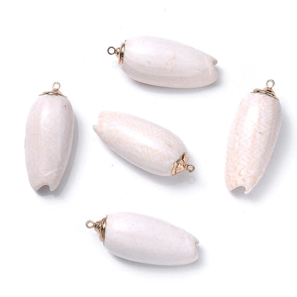 5 PCS/Package Shell Conch Shell Pendant