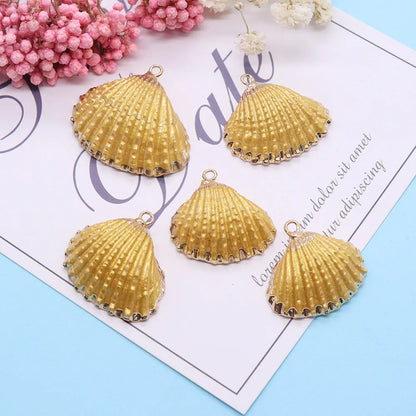 5 PCS/Package Shell Shell Pendant