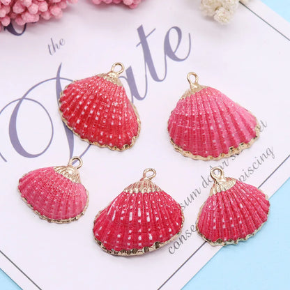 5 PCS/Package Shell Shell Pendant