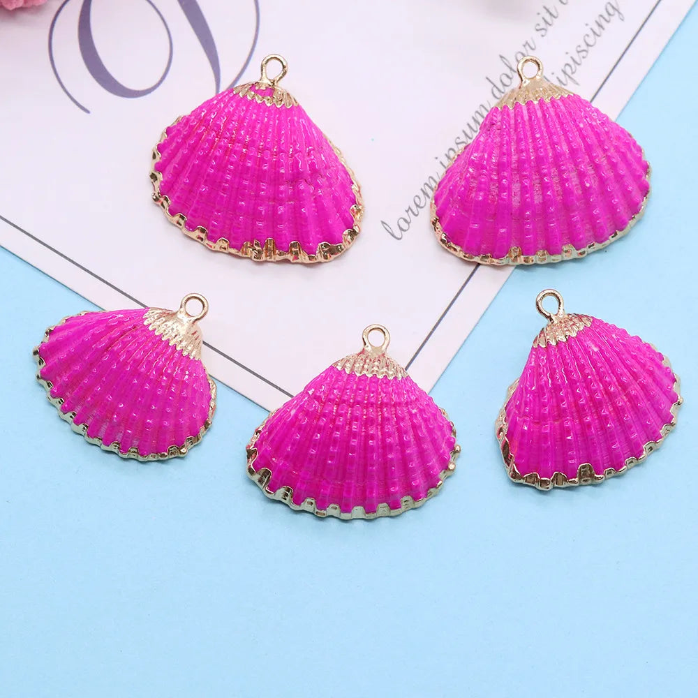 5 PCS/Package Shell Shell Pendant