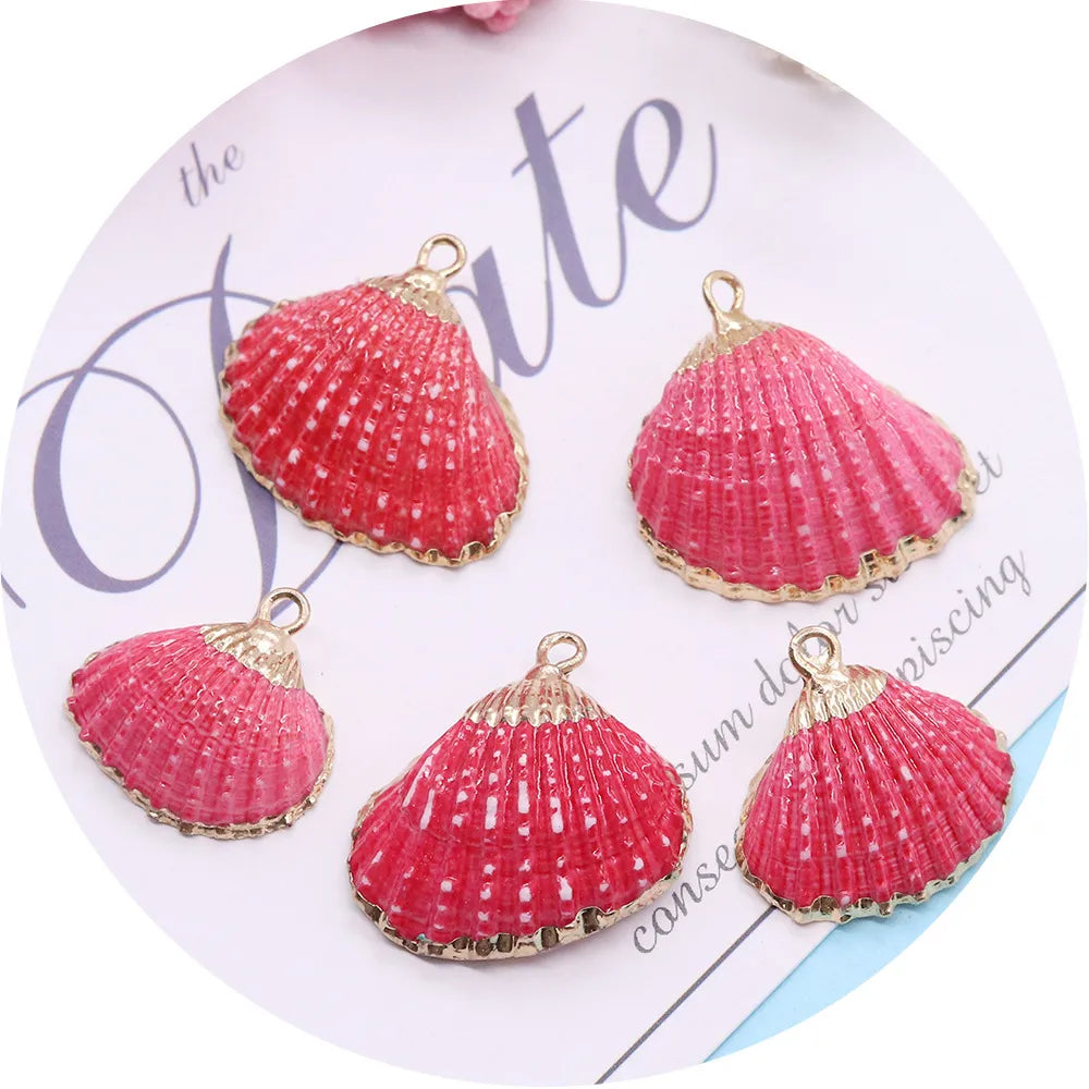 5 PCS/Package Shell Shell Pendant