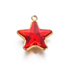 5 Pcs/Package Simple Style Star Stainless Steel Plating Inlay Pendant Jewelry Accessories