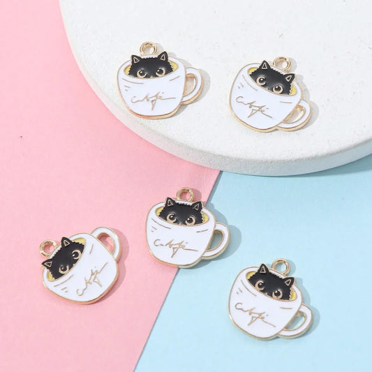 5 Pieces Hole Under 1mm Alloy Alloy Animal Pendant