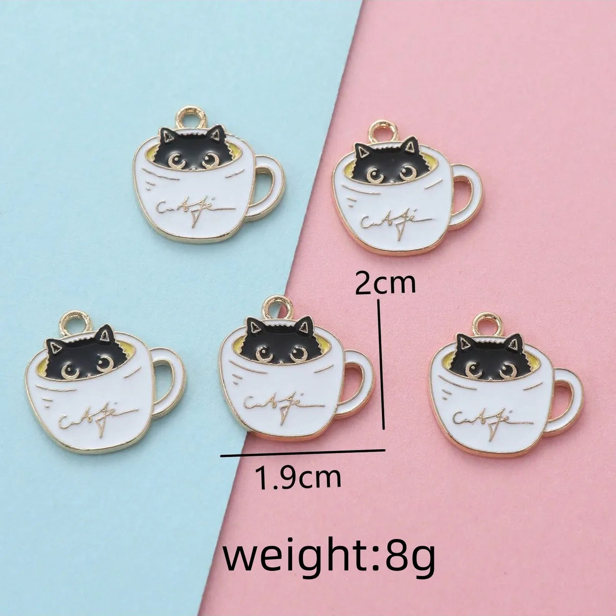 5 Pieces Hole Under 1mm Alloy Alloy Animal Pendant