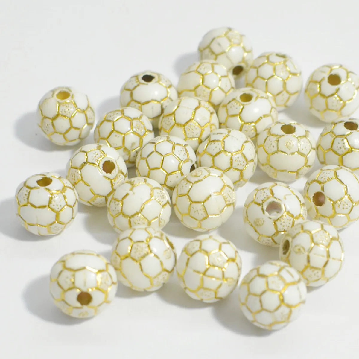 50 Arylic Star Heart Shape Ball Beads