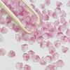 50 PCS/Package 7 * 12mm Glass Flower Beads