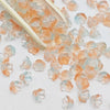 50 PCS/Package 7 * 12mm Glass Flower Beads