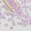 50 PCS/Package 7 * 12mm Glass Flower Beads