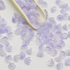 50 PCS/Package 7 * 12mm Glass Flower Beads