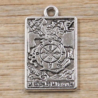 6 14*23mm Zinc Alloy Accessories   Best Selling Explosions  Niche Tarot Pendant