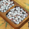 6x8mm New Pier Beads Ink Painting New Chinese Style Barrel Beads Scattered Beads Straight Hole Beaded Handmade DIY Bead Playing Hairpin Material