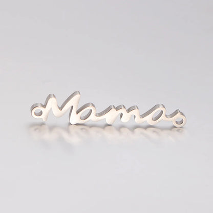 7*32mm 304 Stainless Steel Letter Pendant