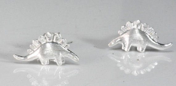 Best Selling Little Dinosaur Earrings Environmental Protection Alloy Plating Gold Silver Rose Earrings