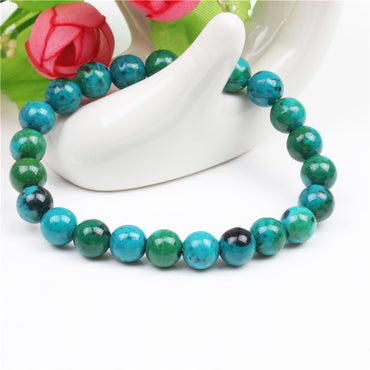 Natural Phoenix Stone 8mm Beaded Bracelet Natural Stone Men's Bracelet