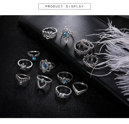 Fashion Geometric Alloy Plating Artificial Gemstones Women's