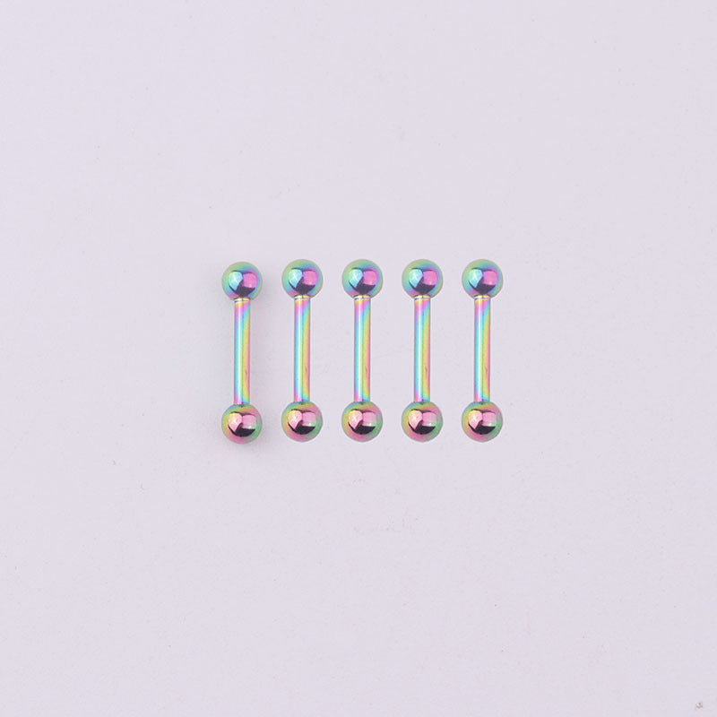 Vacuum Plated 316l Medical Stainless Steel Ear Nails Nose Nails Wholesale