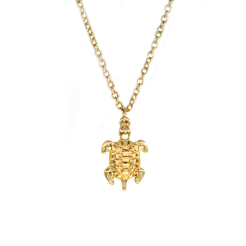 Retro Tortoise Alloy Plating Women's Pendant Necklace