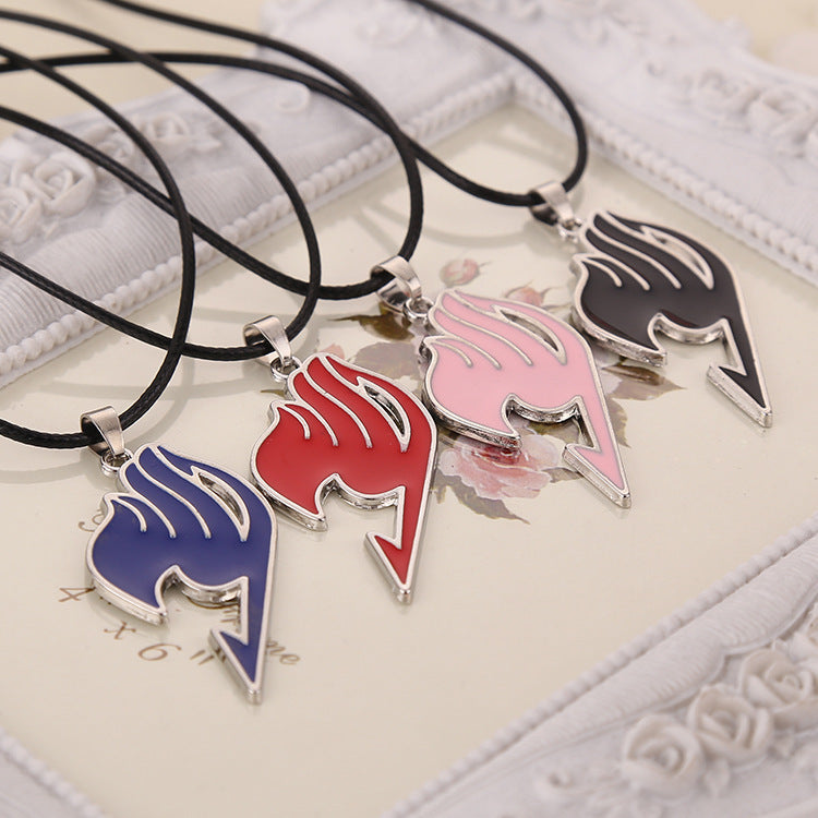 Fashion Jewel Fairy Tail Guild Logo Necklace Clavicle Chain Necklace Wholesale