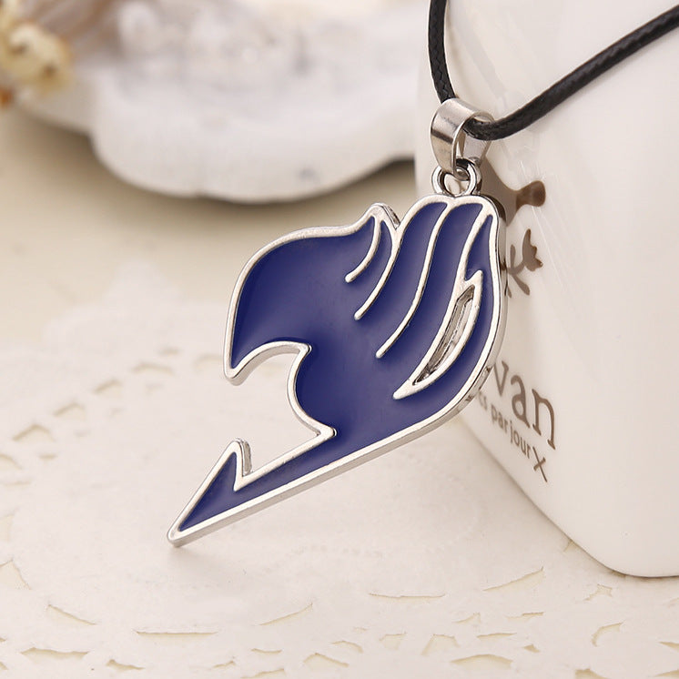 Fashion Jewel Fairy Tail Guild Logo Necklace Clavicle Chain Necklace Wholesale