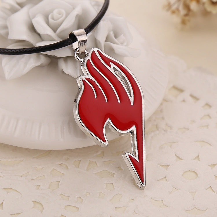 Fashion Jewel Fairy Tail Guild Logo Necklace Clavicle Chain Necklace Wholesale