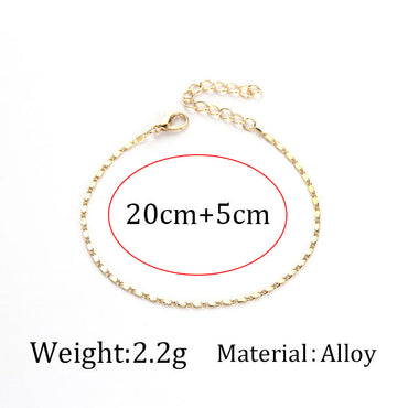 Simple Ultra-fine Beach Anklet Wholesale