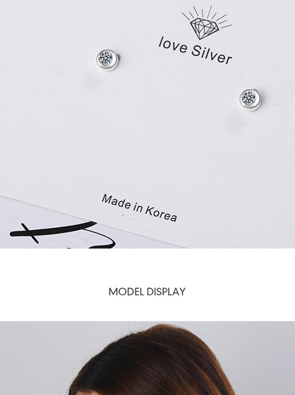 1 Pair Ig Style Simple Style Dreamcatcher Plating Hollow Out Inlay Copper Zircon Silver Plated Drop Earrings