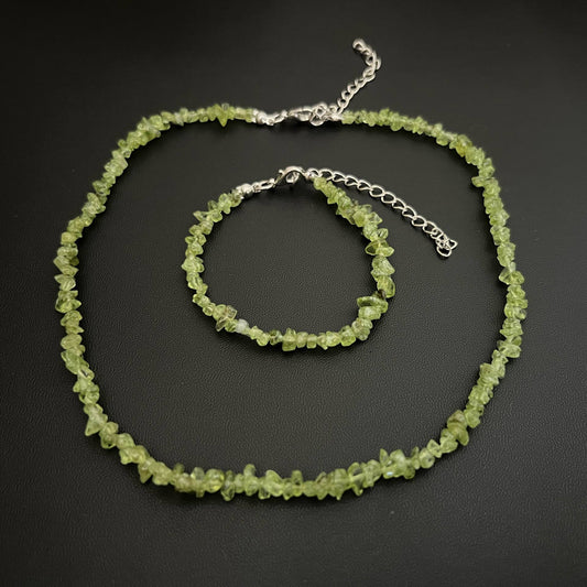 Fashion Irregular Natural Stone Handmade Bracelets Necklace