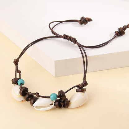 1 Piece Bohemian Shell Wood Shell Unisex Bracelets