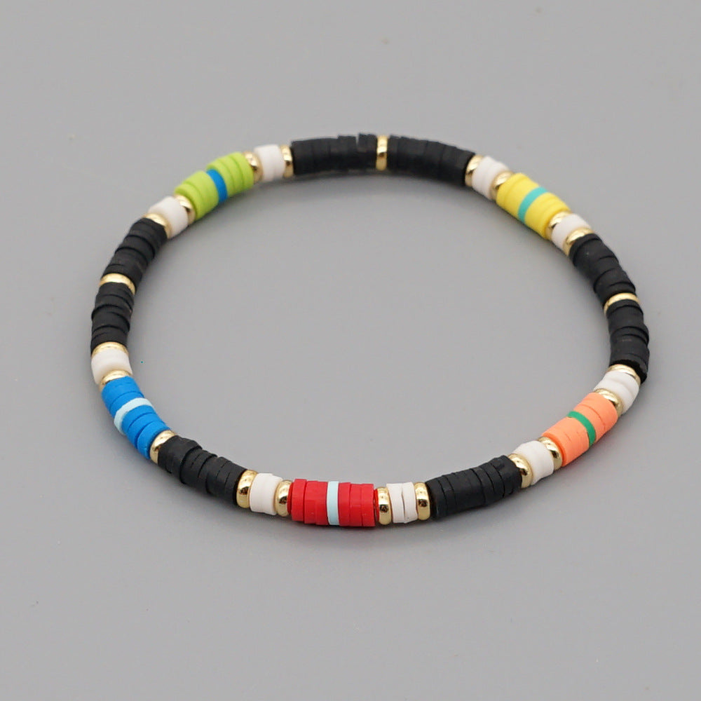 Bohemian Colorful Multi-layered Bracelet