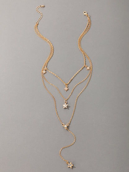 Star Alloy Wholesale Necklace