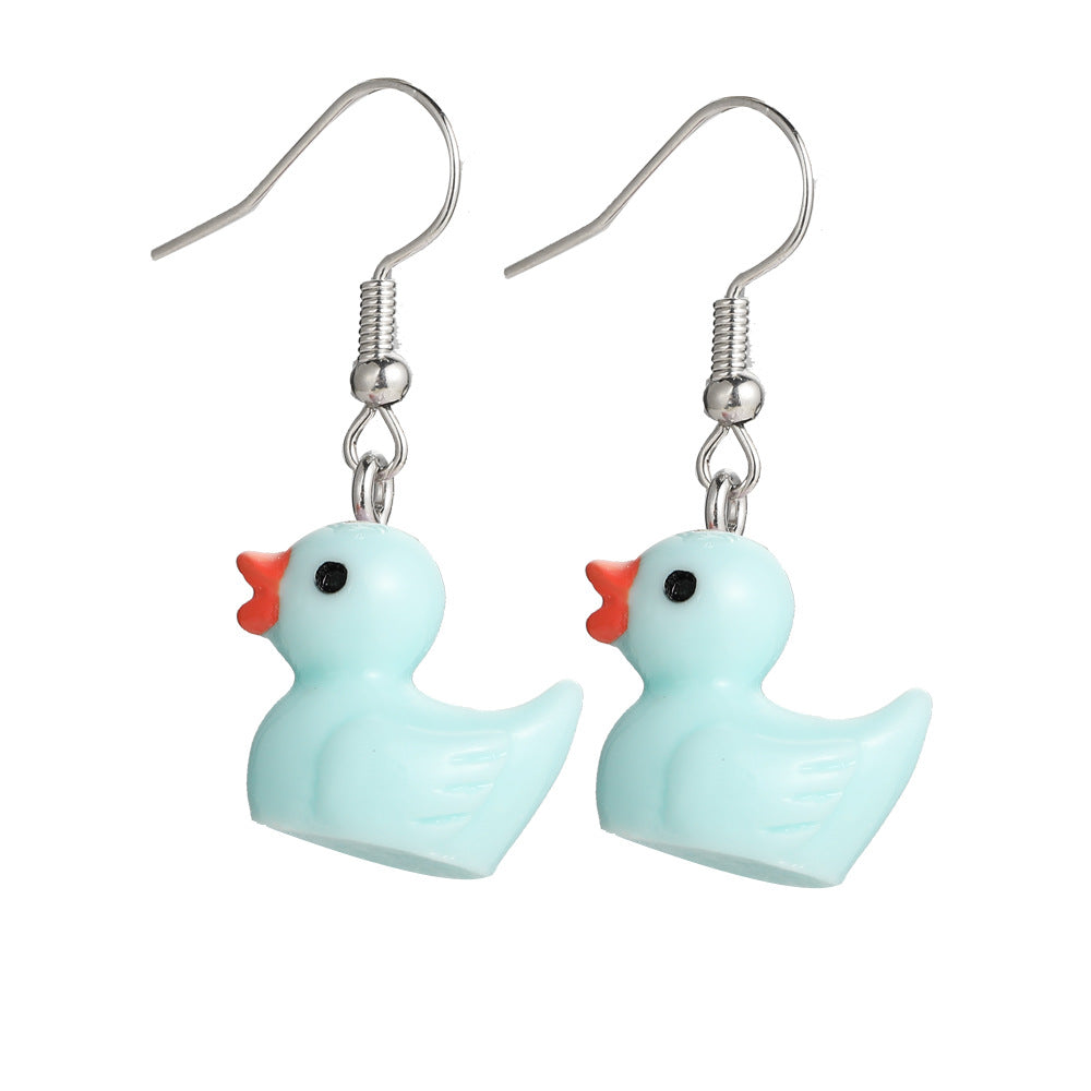 Fashion Duck No Inlaid Earrings