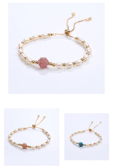 Fashion Geometric Natural Stone Bracelets