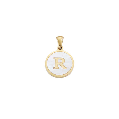 Hip-hop Letter Alloy Metal Plating Gold Plated Women's Pendant Necklace