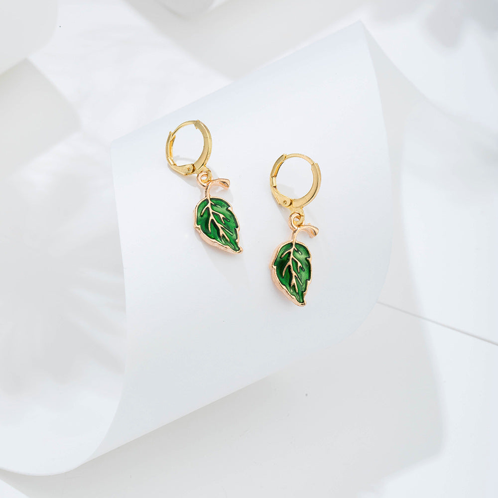 Wholesale Jewelry Geometric Hollow Plant Cactus Earrings Gooddiy