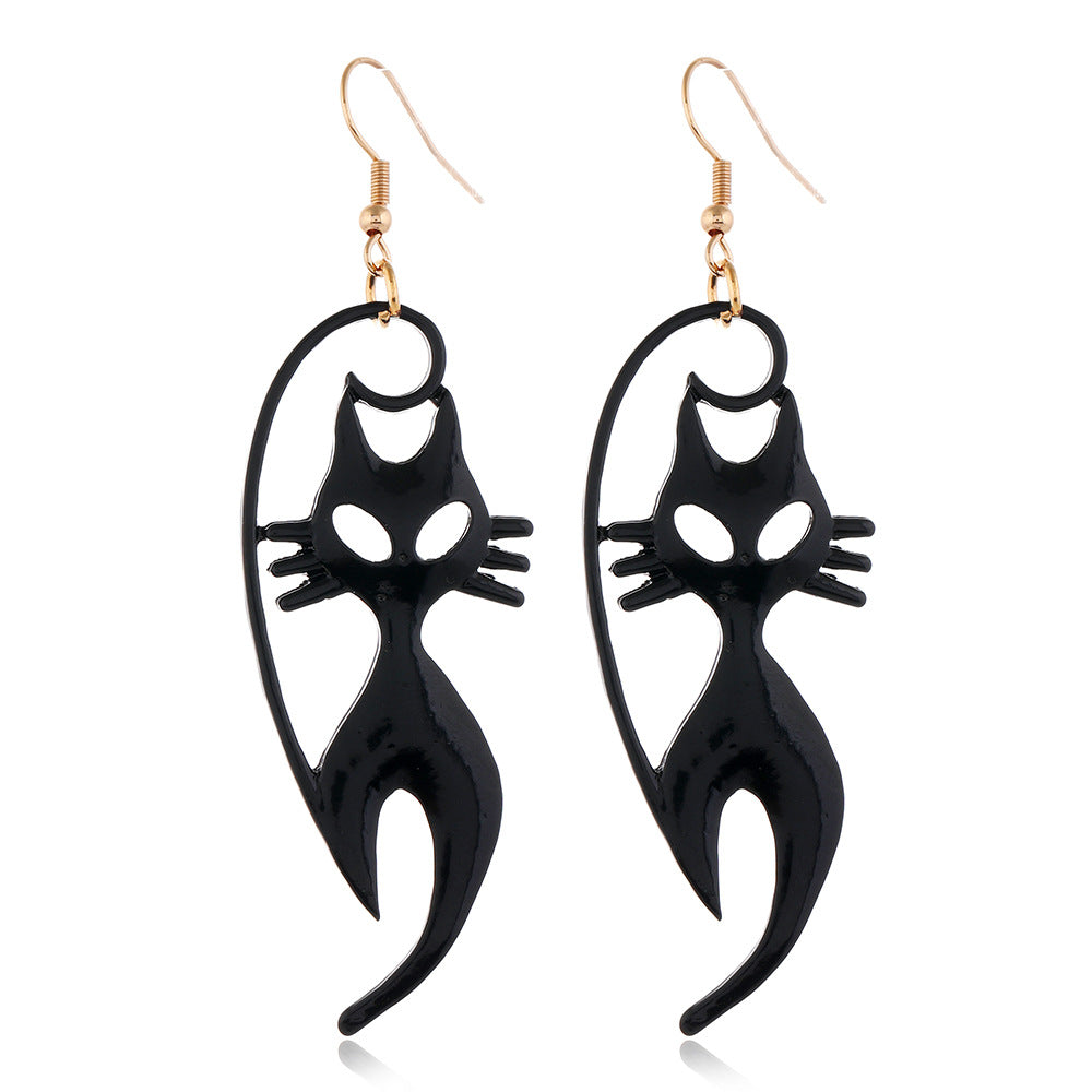 Fashion Skull Alloy Plating Women's Drop Earrings 1 Pair