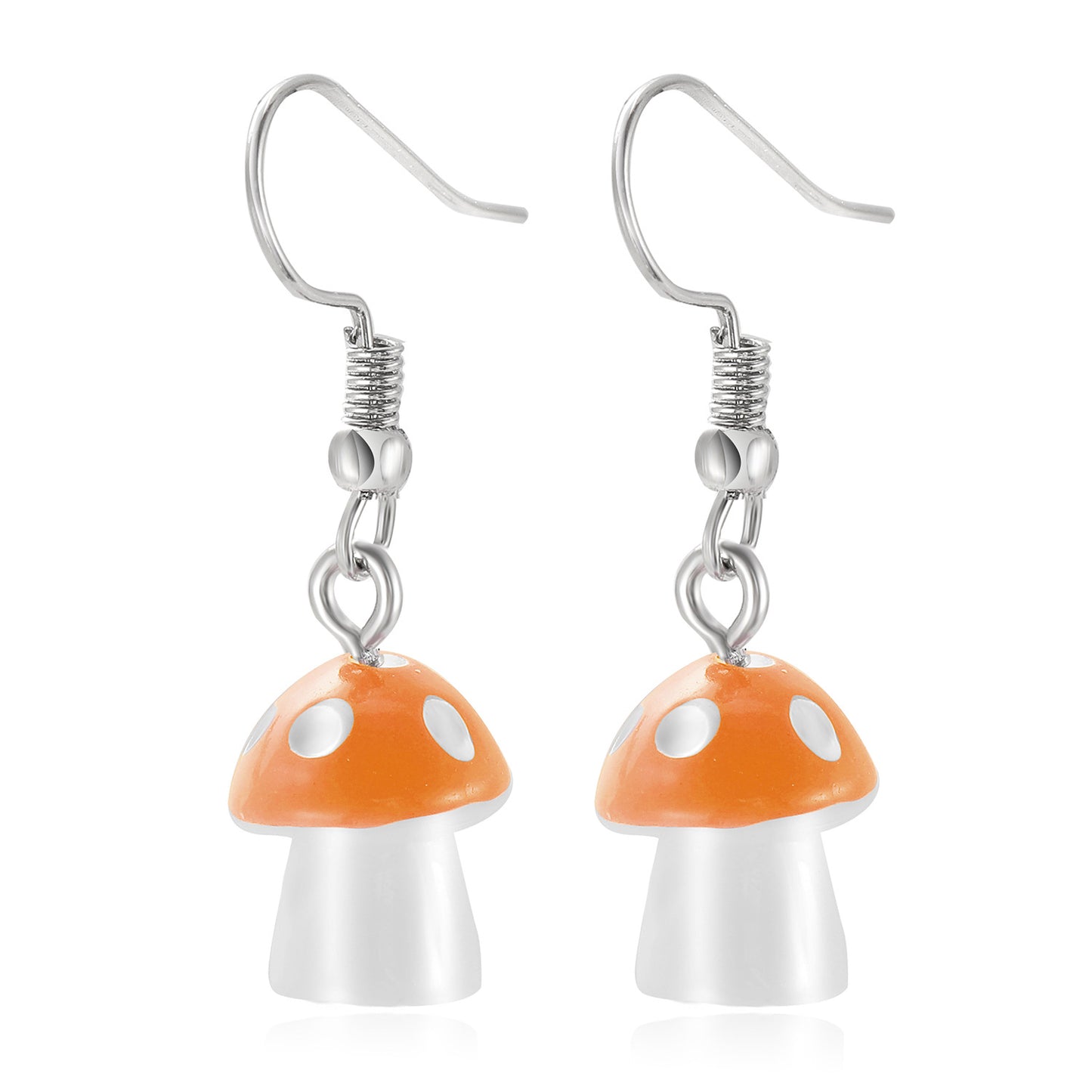 New Creative Simple Fashion Style  Pastoral Mushroom Earrings