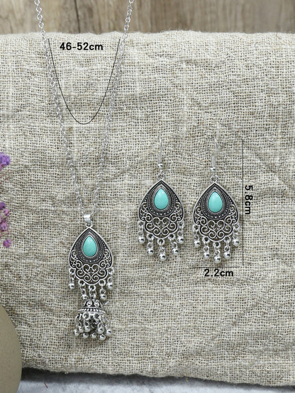 Ethnic Style Solid Color Alloy Plating Women's Jewelry Set