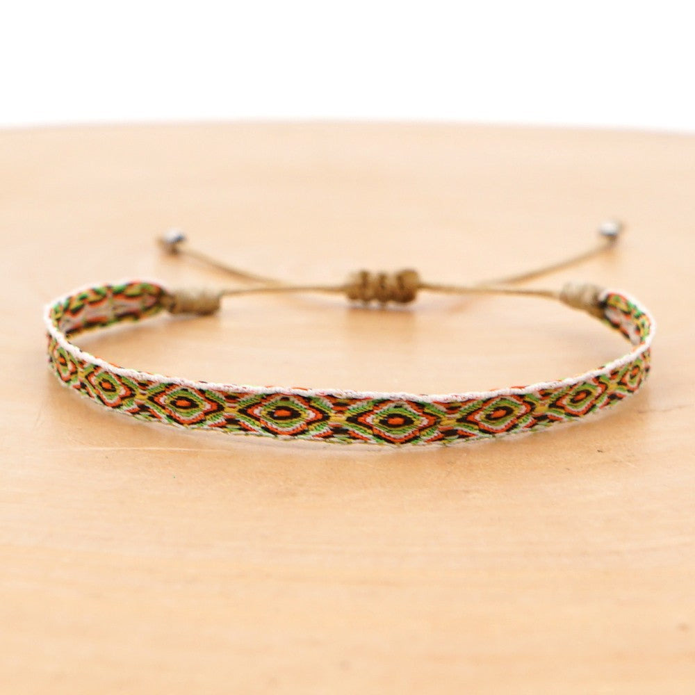 Wholesale Ethnic Style Plaid Adjustable Bracelet Gooddiy