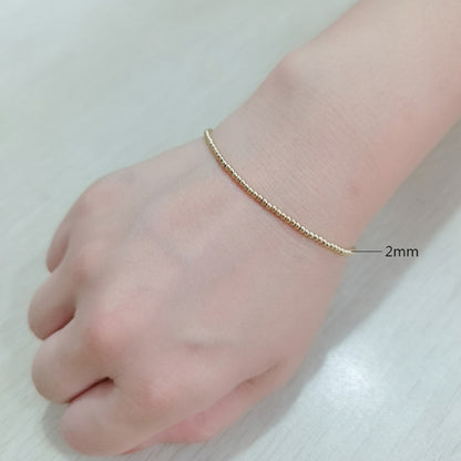 Fashion Geometric Solid Color Stainless Steel Plating Bracelets